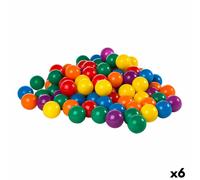 Palle Intex FUN BALLZ 100 Pezzi 6,5 x 6,5 x 6,5 cm [6 Unità]