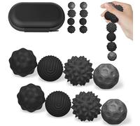 Palle Magnetiche Anti-Stress, Gioco Sensoriale Portatile in Silicone con Texture Multiple,Palline Magnetiche per Agopressione, Giocattoli Ansia per Adulti e Bambini,Gioco da Tavolo Magnetico (Ferroso)