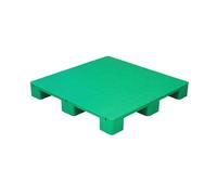 Pallet Da Magazzino Leggeri E Resistenti All'umidità, Pallet Da Esterno, Disponibili In Diversi Colori, Adatti Sia for Uso Domestico Che Industriale(Green,39.3x31.4x5.1in)