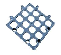 Pallet da pavimento - Pallet di stoccaggio | Pulitore del pavimento | Struttura a rete non scivolo - Reti respiratori Easy Stack per supermercato, cantina, magazzino, armadio
