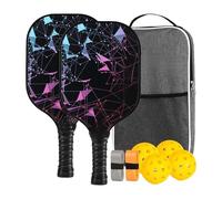 Pallet de Pickleball,Set di racchette da Pickleball - sportivi leggeri ergonomici per uomini donne ragazzi ragazze all'aperto per sport ed esercizio