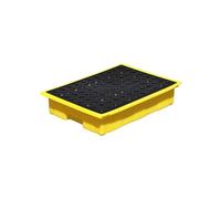 Pallet di contenimento delle fuoriuscite, Vassoio di contenimento for fuoriuscite fusti petrolio modulare multicolore diverse dimensioni(49 * 36 * 10cm)