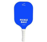 Pallet di palline di sottaceto singolo,Pallet di palline di sottaceto per principianti,Racchetta singola in fibra di vetro Pickle Ball - Pallet a sfera in fibra di vetro con design a pannello p