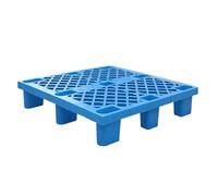 Pallet durevole di plastica resistente di logistica del pallet 110x110x14 cm di stoccaggio con le griglie respirabili ha migliorato la stabilità ispessita del fascio di carico per l'organizzazione del