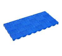 Pallet In Plastica, 2 Pezzi Pallet Da Pavimento Leggero, Impermeabile E Resistente All'umidità, Tappetino Traspirante Per Lo Stoccaggio In Cantina(Blue(60x40x5cm),6pcs)