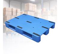 Pallet in Plastica Blu for Cantine, Pallet di Stoccaggio a Prova di Umidità, Robusto Cuscinetto for Esterni for Magazzinaggio, Logistica e Trasporto