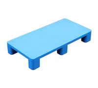 Pallet in plastica blu, polietilene resistente, antiscivolo, resistente all'usura scaffale sottile per magazzini modulari, insegna esterna impermeabile resistente all'umidità, dimensioni: [specificare