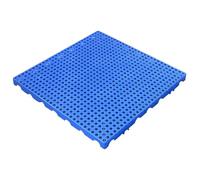 Pallet in plastica da 5 cm, griglia di stoccaggio impermeabile, griglie traspiranti in HDPE, pallet da pavimento impilabili leggeri, per garage e supermercati