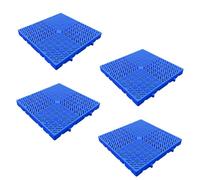 Pallet In Plastica Impilabili,Pallet Leggeri In Rete,Tappetini For Magazzino,Stoccaggio Merci,Leggeri,Impermeabili,Ventilati,For Magazzini,Canili,Giardini(Twill,31.5x31.5x1.9in)