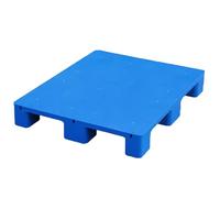 Pallet in Plastica per lo Stoccaggio, Bancali in Plastica Leggeri, con Angoli Arrotondati e Alta Capacità di Carico, per Fabbrica, Magazzino, Garage e Uso Esterno(Blue,110x80x14cm/43.3x31.4x5.5in)
