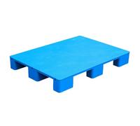 Pallet in Plastica, Piattaforma di Stoccaggio con Piano Superiore Piatto, Pallet Rinforzato Antiscivolo for Magazzino, Logistica, Celle Frigorifere e Garage(110x80x14cm/43.3x31.5x5.5in)