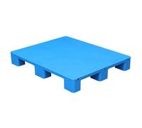 Pallet in Plastica, Piattaforma di Stoccaggio con Piano Superiore Piatto, Pallet Rinforzato Antiscivolo for Magazzino, Logistica, Celle Frigorifere e Garage(100x80x13cm/39.4x31.5x5.1in)
