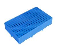 Pallet in Plastica, Piattaforma for Scaffalature for Carichi Pesanti, Supporto for Terrazza a Griglia Impilabile for Magazzino, Supermercato, Fabbrica e Logistica(Blue,50x30cm/19.7x11.8in)