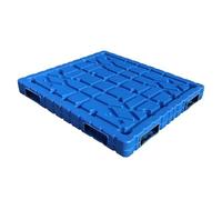 Pallet in plastica resistente per cantina, pavimenti leggeri e in HDPE, capacità di carico 2000 kg, ideale per garage, cucina, supermercato, magazzino (120 x 100 x 15 cm)
