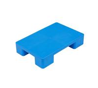 Pallet in Plastica, Scaffalature di Plasticas, Tappaetino Anti-Umidità, Pallet da Interrato Leggeri e Resistenti All'usura for Merci, Supermercati, Magazzini(Blue,60x40cm/24x16in)