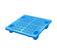 Pallet in plastica traspirante con griglia di ventilazione, leggero espositore da pavimento con ingresso a 4 vie, per supermercato, cucina, magazzino, officina, 12 cm di altezza (40 x 40 x 12 cm)