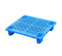 Pallet in plastica traspirante con griglia di ventilazione, leggero espositore da pavimento con ingresso a 4 vie, per supermercato, cucina, magazzino, officina, 12 cm di altezza (40 x 40 x 12 cm)