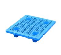Pallet in plastica traspirante con griglia di ventilazione, leggero espositore da pavimento con ingresso a 4 vie, per supermercato, cucina, magazzino, officina, 12 cm di altezza (40 x 40 x 12 cm)
