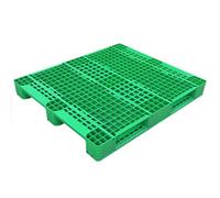 Pallet in Polietilene, Bancali in Plastica Leggeri e Impilabili, con Cuscinetto Antiscivolo, per Magazzino, Garage, Logistica, Cantina e Organizzazione di Pavimenti Esterni(Green,120x100x15cm/47.2x39.