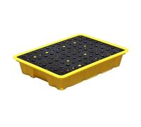 Pallet modulare for il contenimento di sversamenti in polietilene