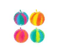 Pallina antistress pelosa arcobaleno