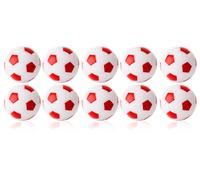 Pallina Biliardino WINSPEED-10er Set-Weiß/Rosso