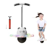 Pallina colorata a forma di panda - palla da salto, per bambini, gioco d'azzardo antiscivolo, piattaforma di rimbalzo resistente, allenatore di coordinazione pronunciato, gioco affidabile per attività