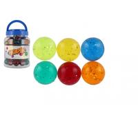 Pallina colorata con glitter