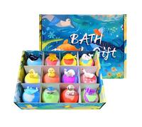Pallina da bagno | 12 pezzi sicuro divertente dolce | Doccetta da bagno per bambini - Bagno in schiuma per bambini, ragazze, casa, vasca da bagno, piscina, gioco