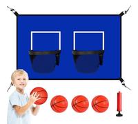Pallina da basket per interni, 80 x 65 cm, mini sopra la camera della porta, per il basket, per il buio, accessorio sportivo impermeabile, per l'allenamento sul cortile e competitivo