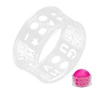 Pallina da golf - Disco da golf | Lettera da golf | Pennarello di allineamento | Modello di marcatura per pallina da golf trasparente | Strumento di marcatura per pallina da golf | Alfabeto disegno