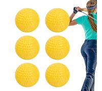 Pallina da golf gialla,Piccole palline da golf in schiuma PU da 4 cm