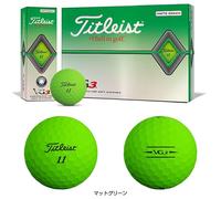 Pallina da golf TITLEIST VG3 modello 2020 1 dozzina verde opaco T3026S 12...