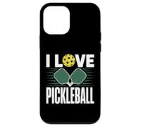 Pallina da paddle I Love Pickleball Fun Express Custodia per iPhone 12 mini