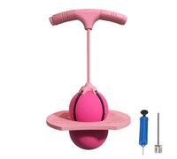 Pallina da salto, divertente e portatile sicuro con manico e pompa, palla da salto per bambini, per bambini, per bambini, giochi e fitness, sport, ricreazione, compleanno, Gi