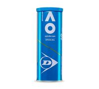 Pallina da tennis Dunlop Australian Open - per terra battuta, terreno duro ed erba (1x3 Pet)