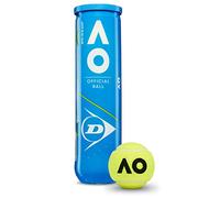Pallina da tennis Dunlop Australian Open - per terra battuta, terreno duro ed erba (1x4 Pet)