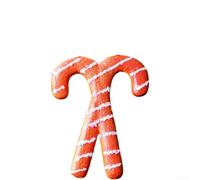 Pallina decorativa in schiuma da appendere, con gelato, torte, caramelle, biscotti, ciambelle, fiocchi di neve, decorazioni per eventi festivi (stampella)