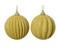 Pallina di Natale da Appendere in EVA color Oro Pezzo Singolo
