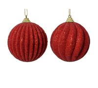 Pallina di Natale da Appendere in EVA colore Rosso Pezzo Singolo