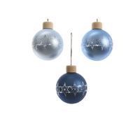 Pallina di Natale in Vetro Dim. 8 cm. Pezzo Singolo