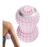 Pallina Massaggiante Vibrante Ricaricabile,Rullo per Sollievo e Recupero del Collo - Dispositivo per Alleviare il Dolore al Collo - per Casa Palestra Yoga Viaggio e Dopo Allenamento
