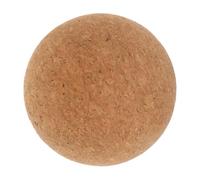 Pallina Massaggio in Sughero Alta Densità Marrone, 1 Pezzo | Yoga ed Esercizio, Strumento Versatile per Auto-massaggio, Supporto al Rilascio della Tensione Muscolare