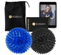 [PALLINA MASSAGGIO PIEDE - SET DI 2] 2x Pallina Massaggio Muscolare Plantare e Cosi Via - Palline Massaggio Piedi Duro e Medio - Palline de Massaggio con Video (Italiana), Libretto e Borsa - Premium