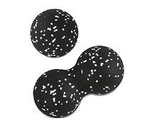 Pallina Massaggio Set, Peanut Massage Balle & Sfera Singola, Mini Kit per Fasce Mini Foam Roller, Massaggio Profondo Per Rilassare (bianco)