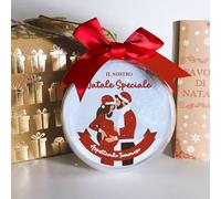 PALLINA NATALIZIA PERSONALIZZATA -Il nostro Natale Speciale - Idea Regalo Natale - Addobbi natalizi personalizzati - Idea regalo Nascita