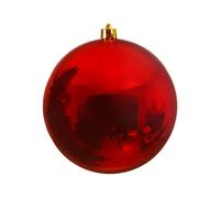 Pallina per albero di Natale, in PVC, 15 cm, 1 pezzo, in plastica infrangibile