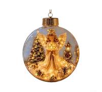 Pallina per trasparente Racconto Natale 12cm Plastica Pallina(Size；1) | Design per trasparente unico, per stile racconto festivo, plastica , 12cm compatti, per albero