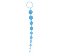 Palline anali, blu, lunghezza 26,5 cm, diametro 2,5 cm
