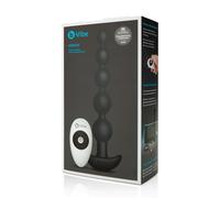 B-Vibe Cinco Anal Beads Black Os - 800 g